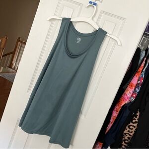 Athletic Works Sage Green Racerback High Neck Tank